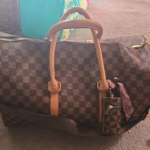 Carry On Bag. With Lipstick Case